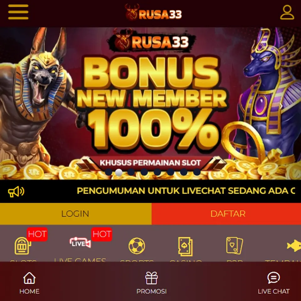rusa33 Daftar Sekarang - Unduh APK
