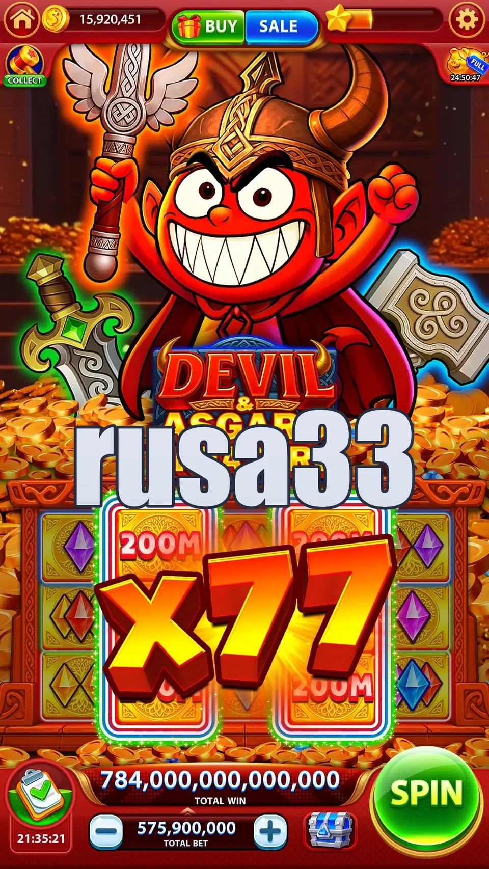 rusa33 Tangkapan Layar - APK Resmi